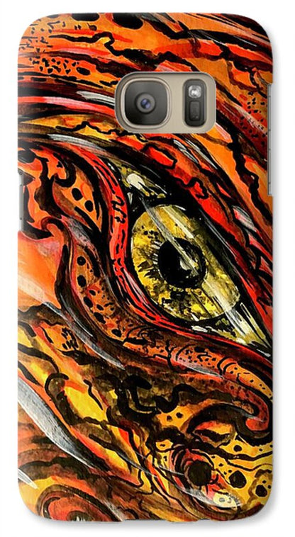 Orange Eye - Phone Case