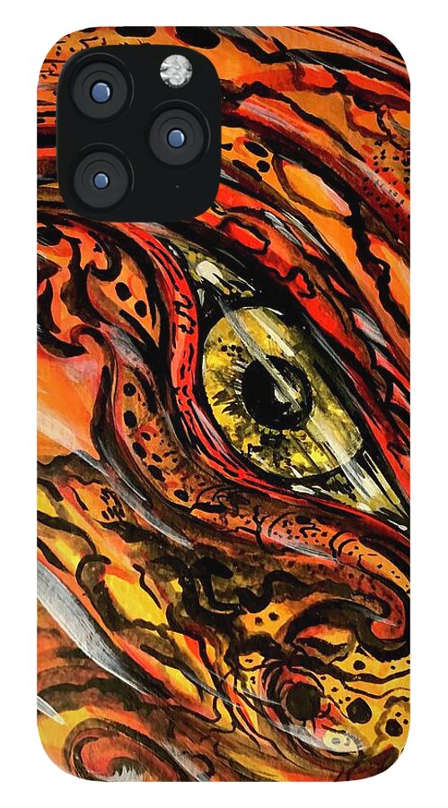 Orange Eye - Phone Case