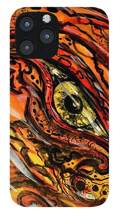 Orange Eye - Phone Case