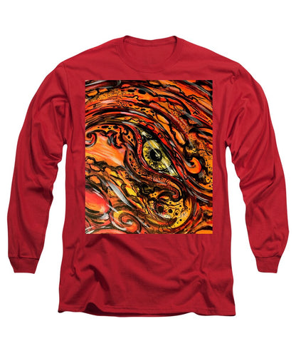 Orange Eye - Long Sleeve T-Shirt