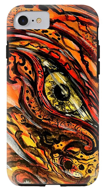 Orange Eye - Phone Case