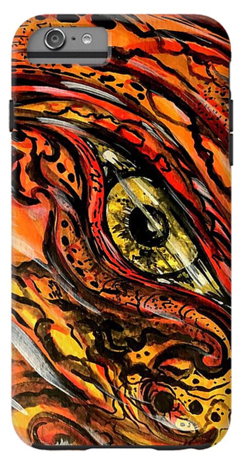 Orange Eye - Phone Case