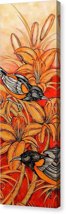 Oriole Full - Canvas Print