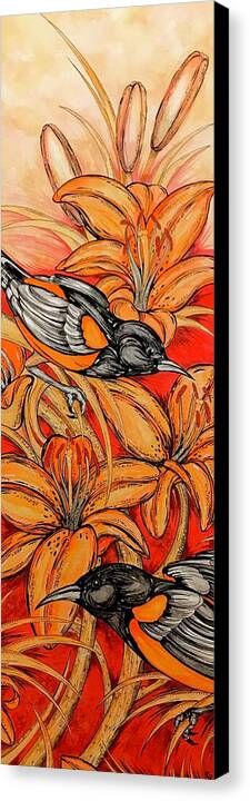 Oriole Full - Canvas Print