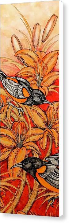 Oriole Full - Canvas Print