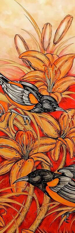 Oriole Full - Art Print