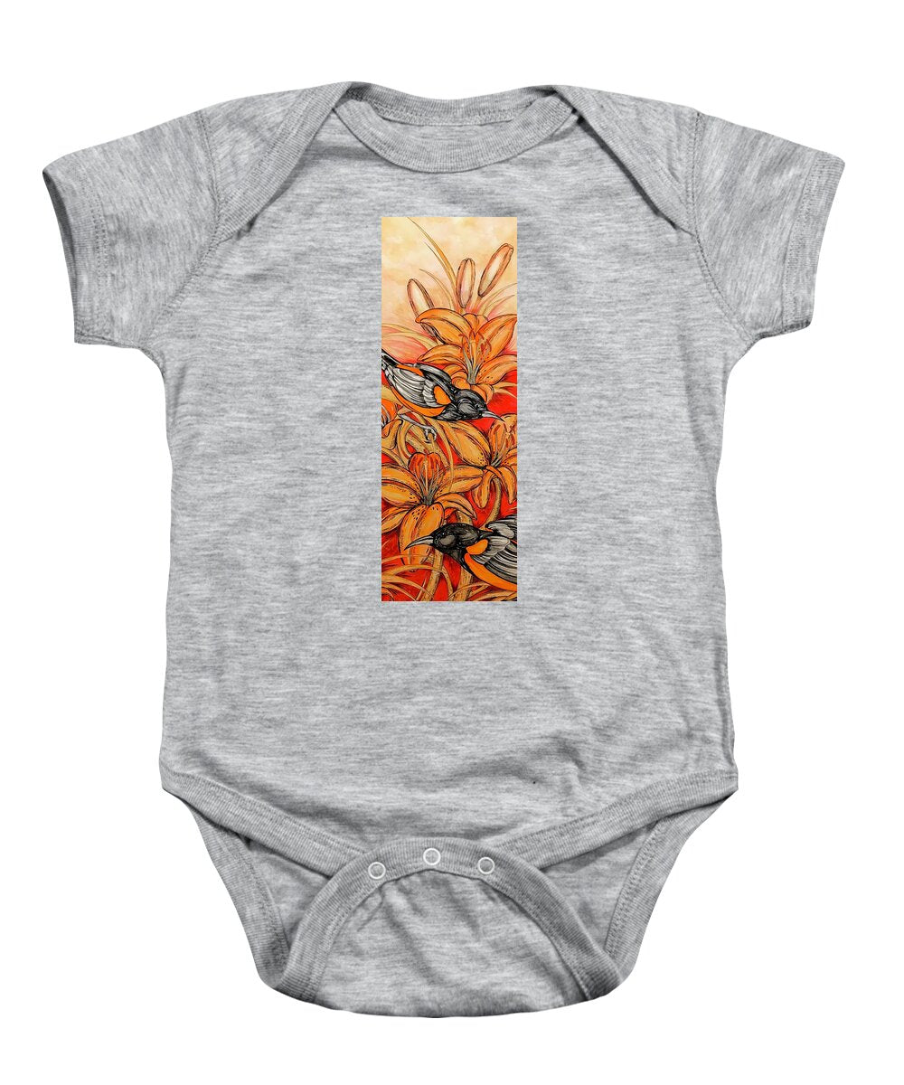 Oriole Full - Baby Onesie