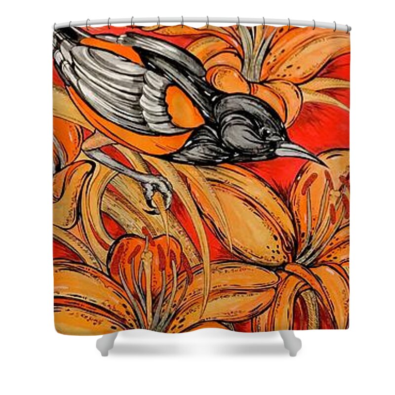 Oriole Full - Shower Curtain