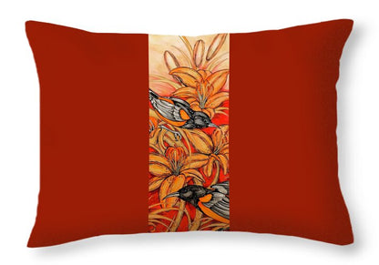 Oriole Full - Throw Pillow
