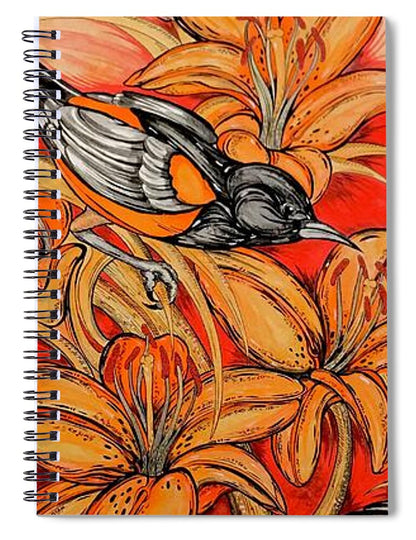 Oriole Full - Spiral Notebook