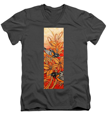 Oriole Full - Men's V-Neck T-Shirt