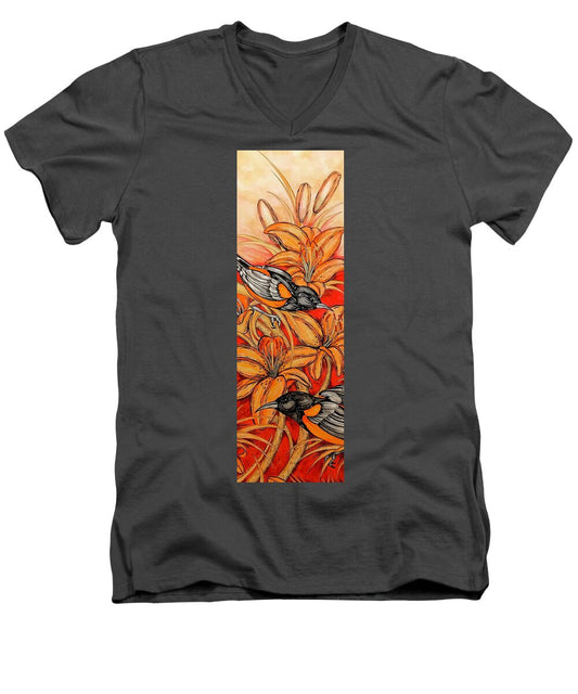 Oriole Full - Men's V-Neck T-Shirt