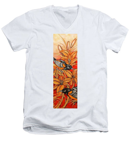 Oriole Full - Men's V-Neck T-Shirt