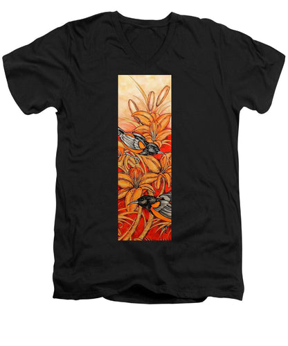 Oriole Full - Men's V-Neck T-Shirt