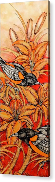 Oriole Full - Acrylic Print