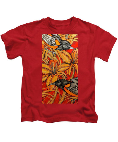 Oriole Pair - Kids T-Shirt