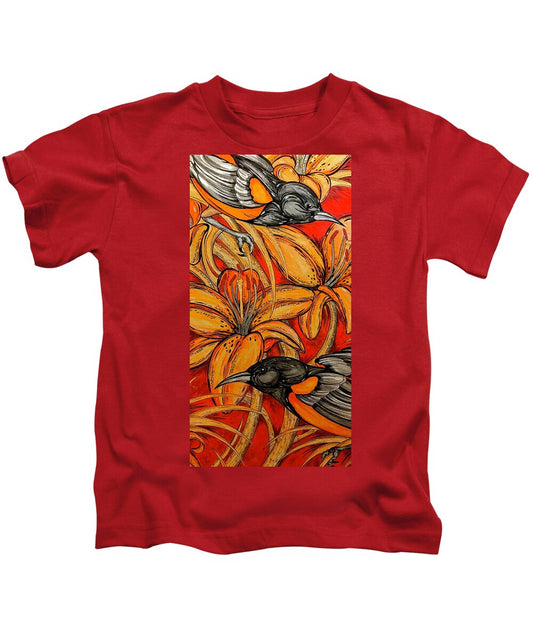 Oriole Pair - Kids T-Shirt