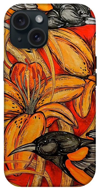 Oriole Pair - Phone Case