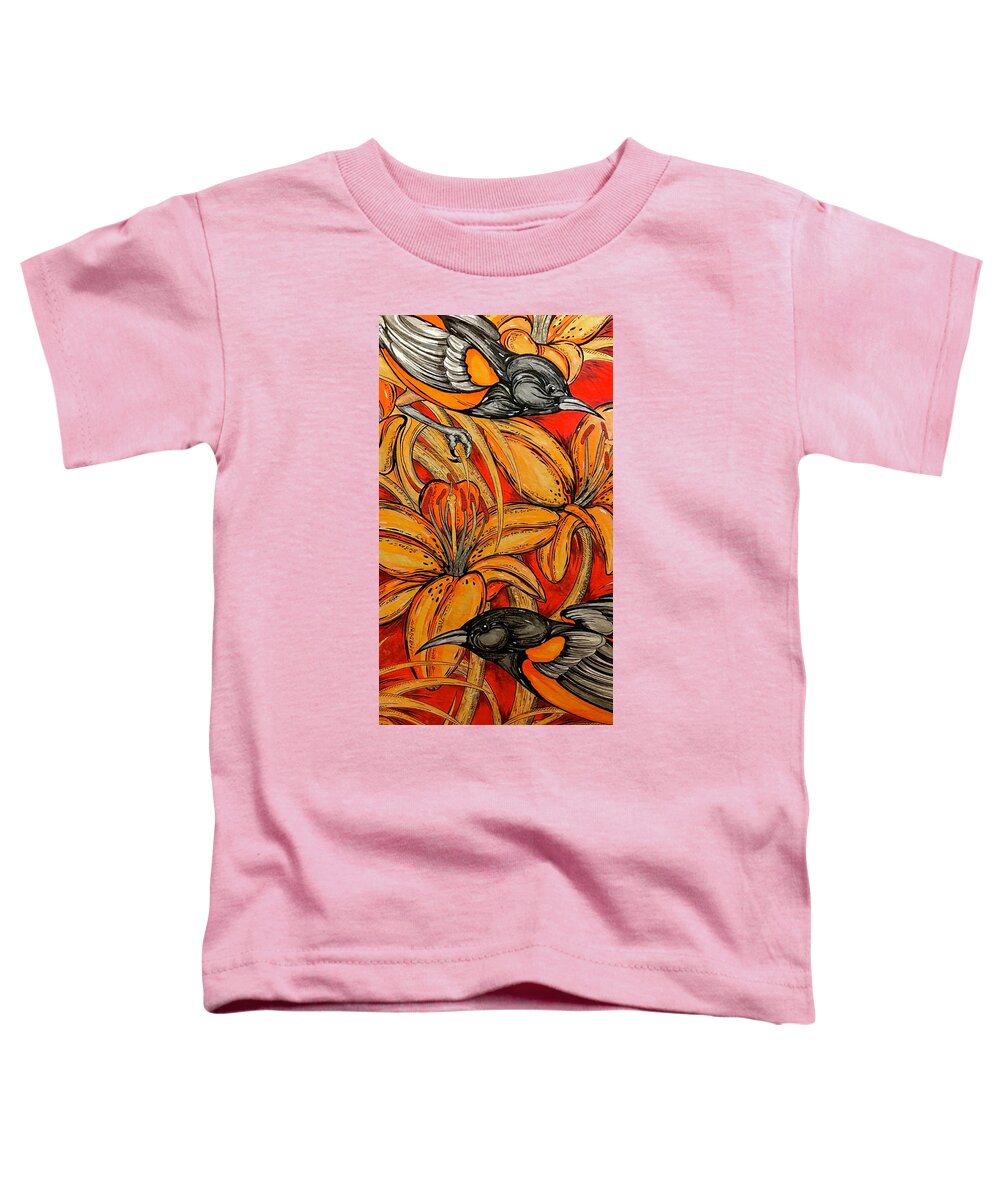Oriole Pair - Toddler T-Shirt