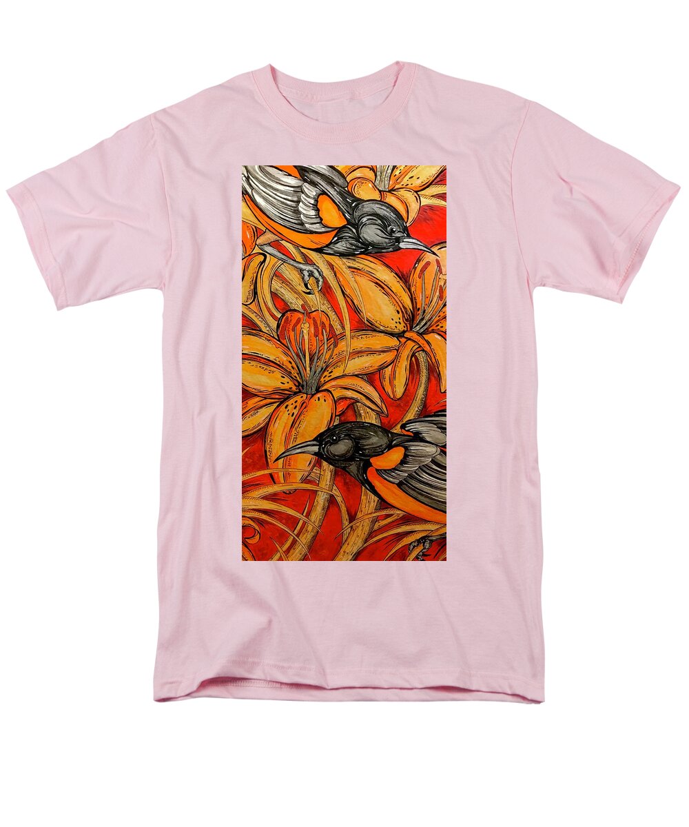 Oriole Pair - Men's T-Shirt  (Regular Fit)