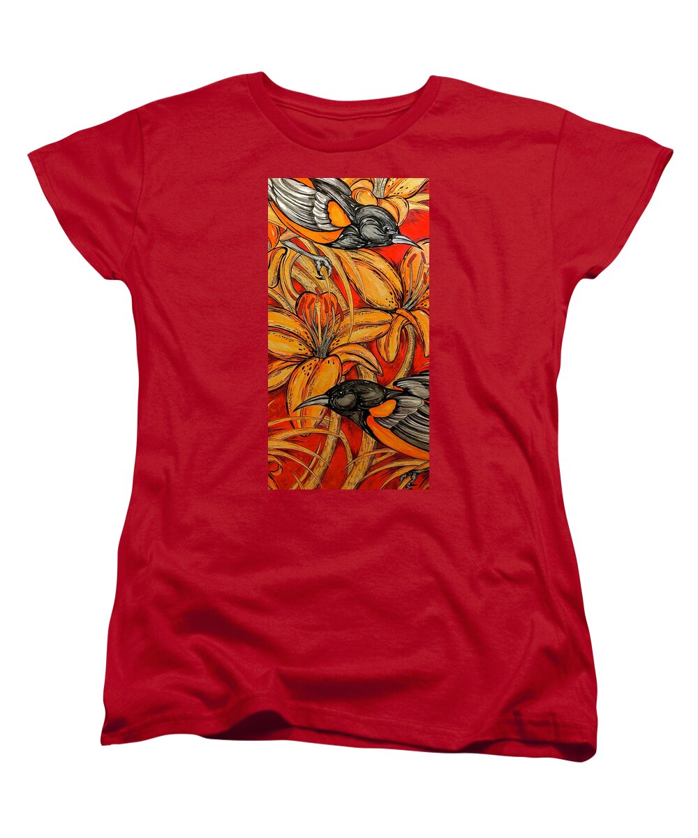 Oriole Pair - Women's T-Shirt (Standard Fit)