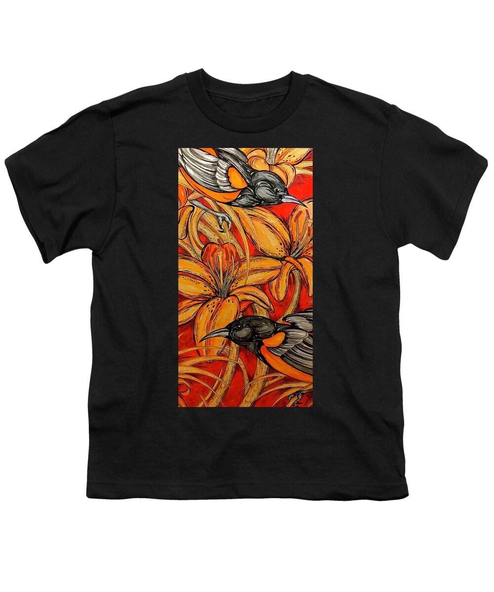 Oriole Pair - Youth T-Shirt
