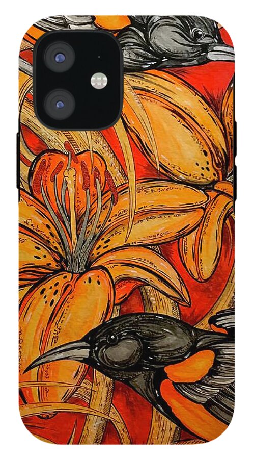 Oriole Pair - Phone Case