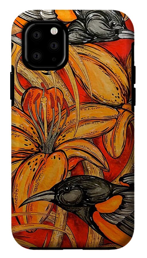 Oriole Pair - Phone Case