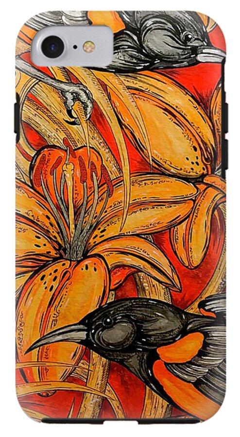 Oriole Pair - Phone Case