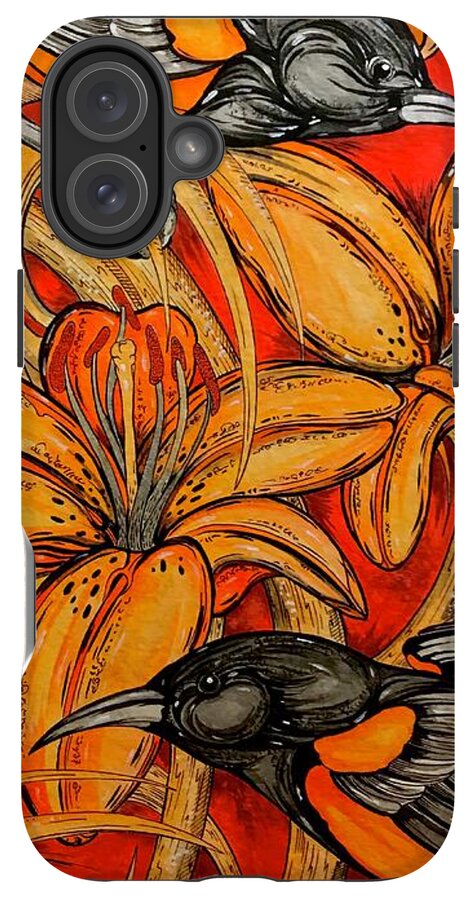 Oriole Pair - Phone Case