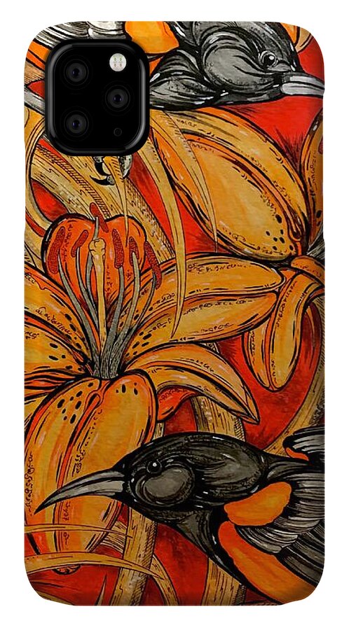 Oriole Pair - Phone Case