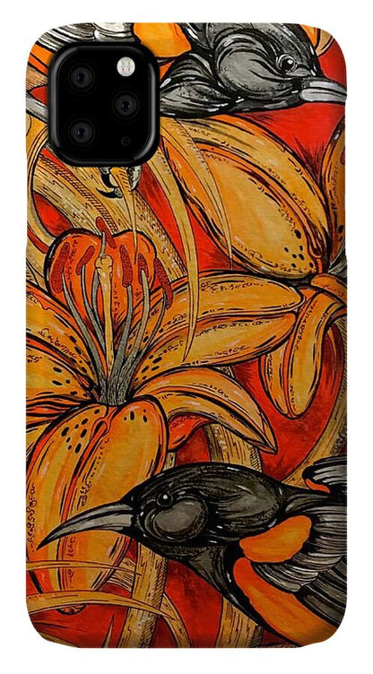 Oriole Pair - Phone Case