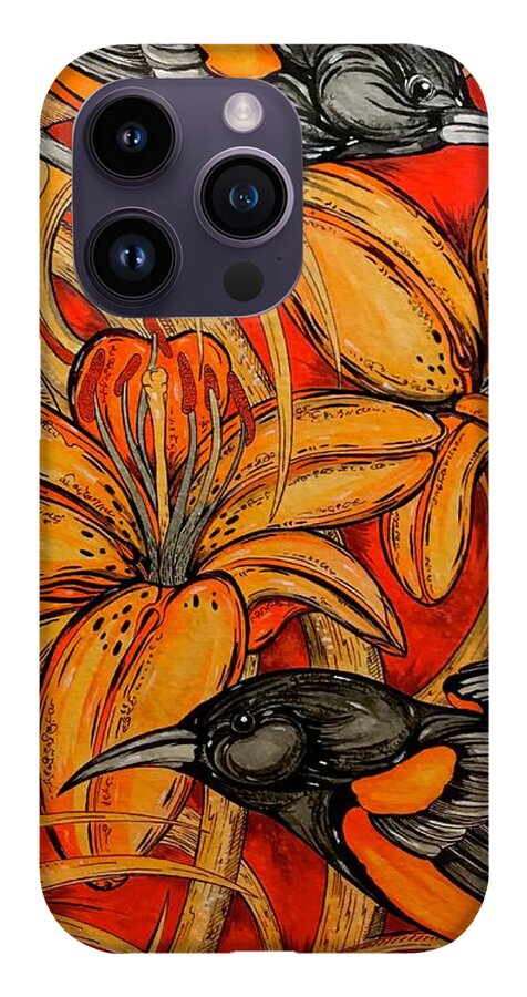 Oriole Pair - Phone Case