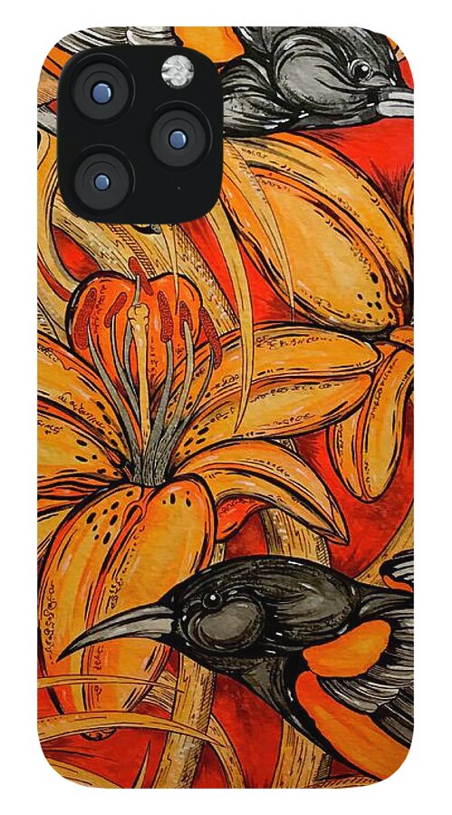 Oriole Pair - Phone Case