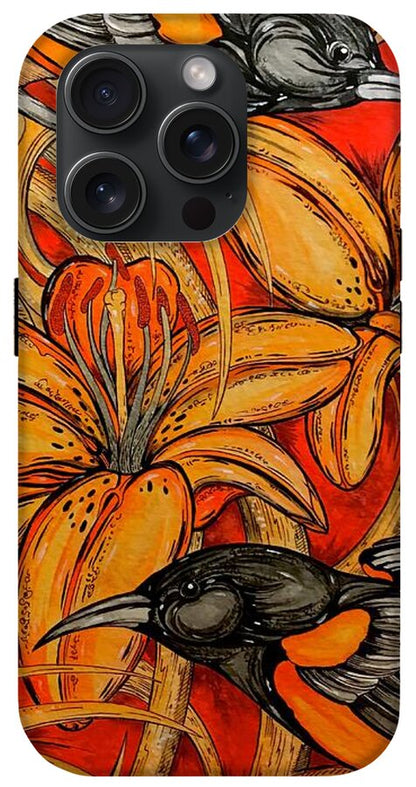 Oriole Pair - Phone Case