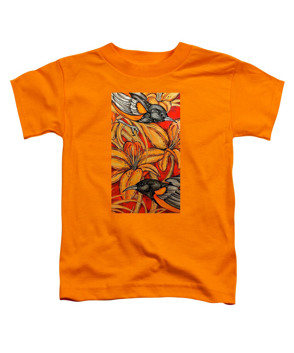 Oriole Pair - Toddler T-Shirt