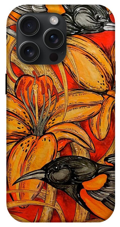 Oriole Pair - Phone Case