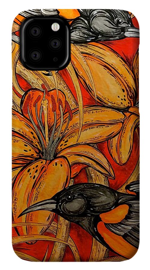 Oriole Pair - Phone Case