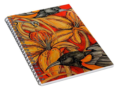 Oriole Pair - Spiral Notebook
