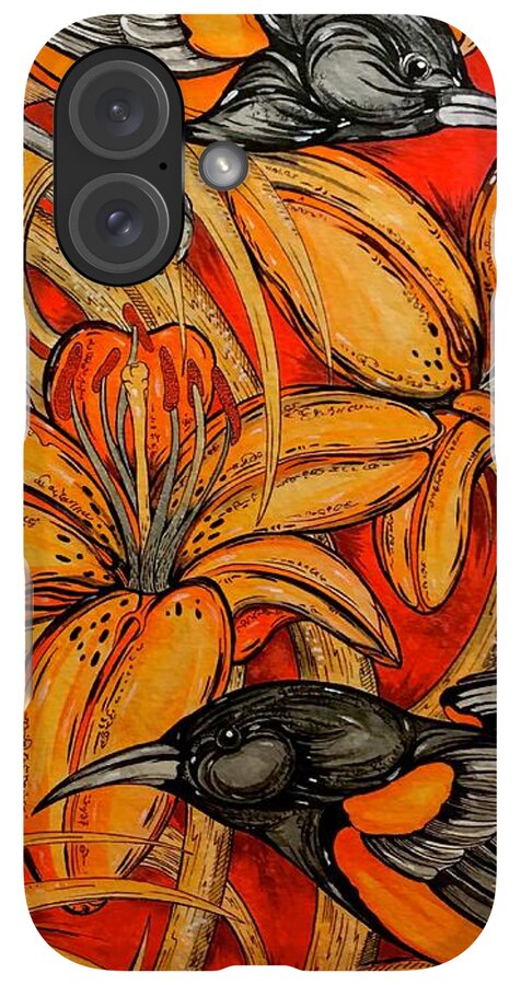 Oriole Pair - Phone Case