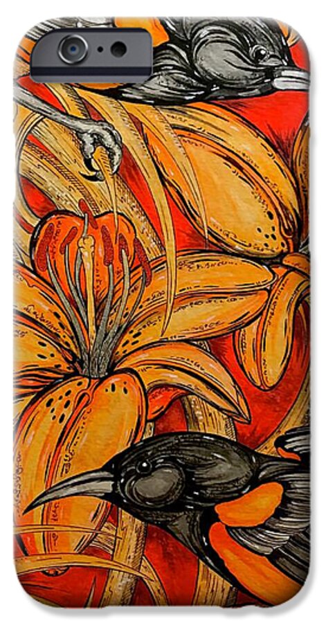 Oriole Pair - Phone Case