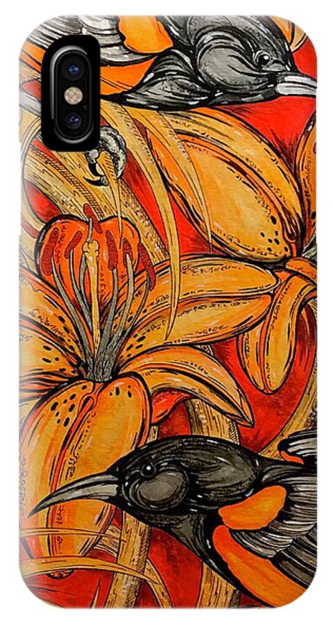Oriole Pair - Phone Case