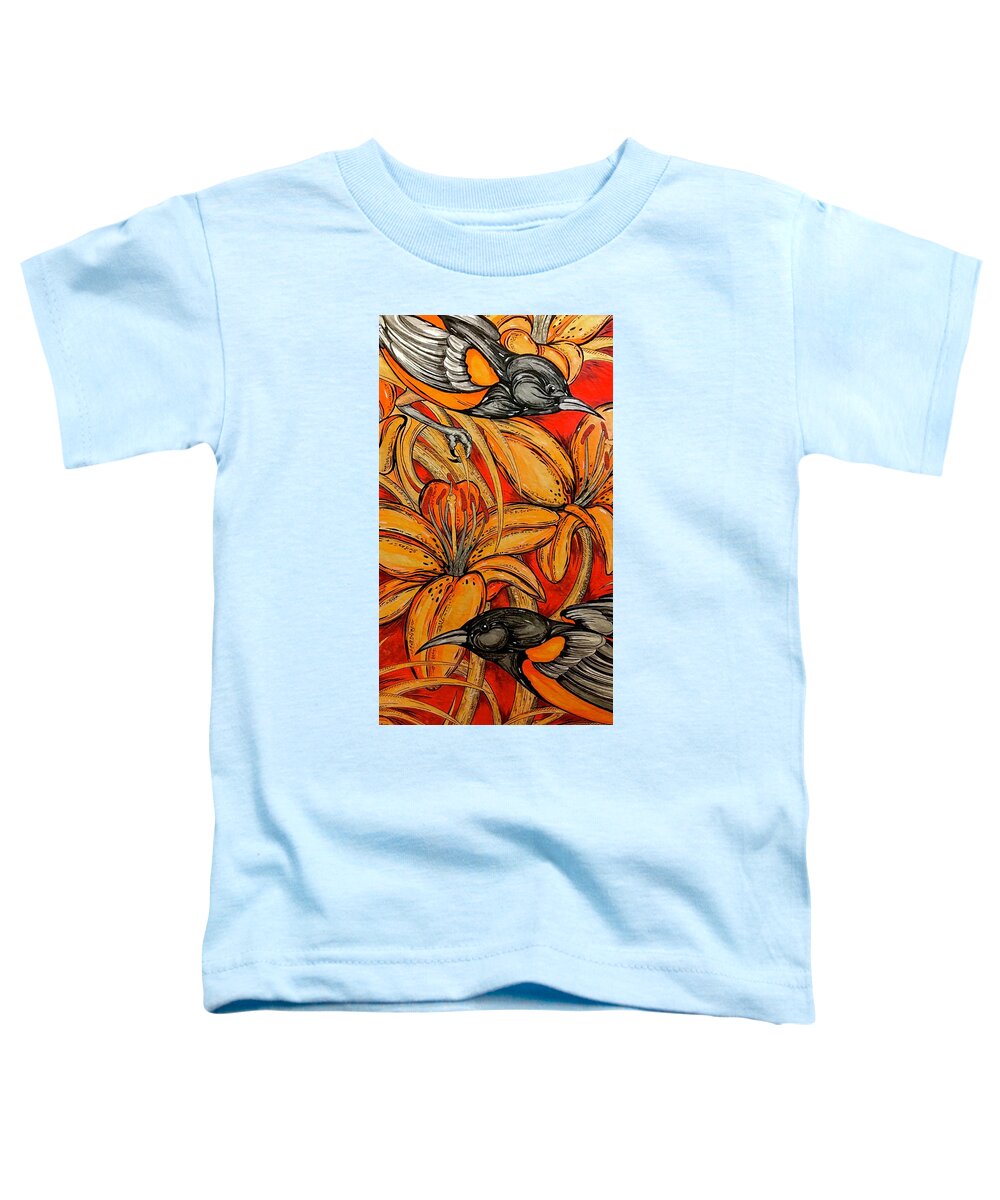 Oriole Pair - Toddler T-Shirt