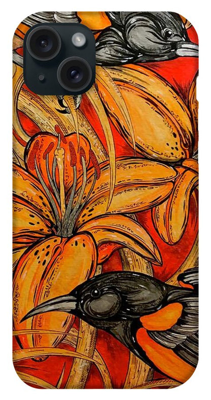 Oriole Pair - Phone Case