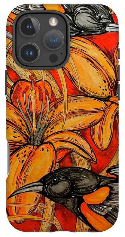Oriole Pair - Phone Case