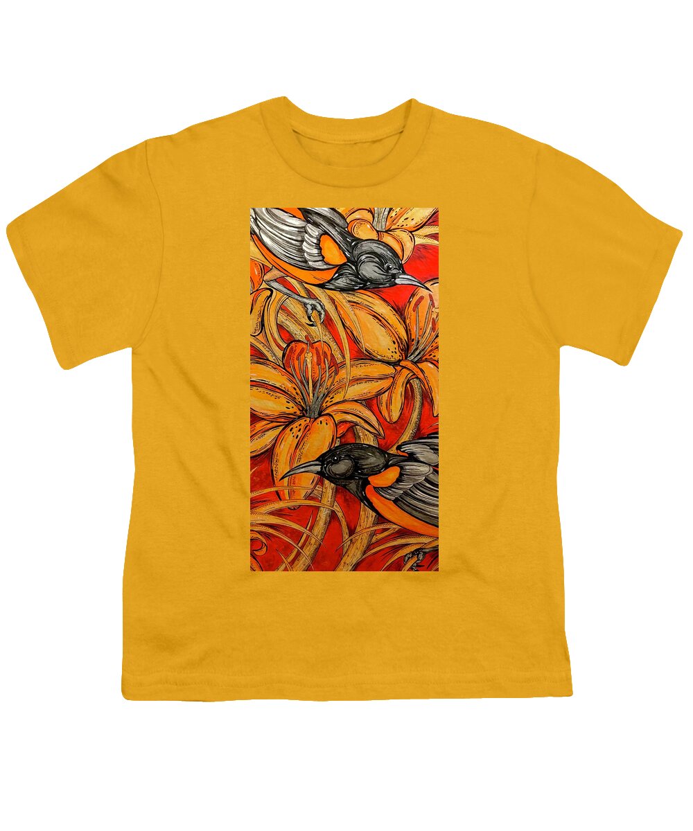 Oriole Pair - Youth T-Shirt