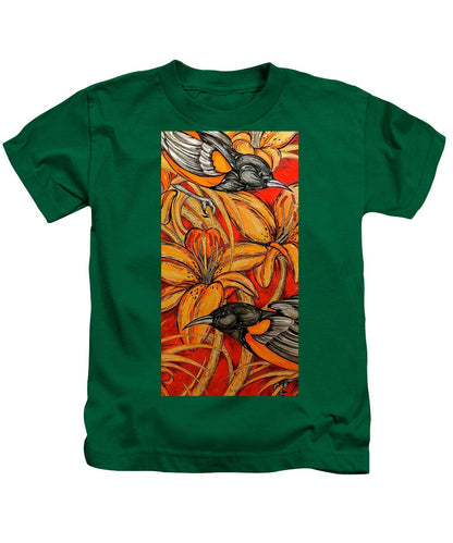 Oriole Pair - Kids T-Shirt