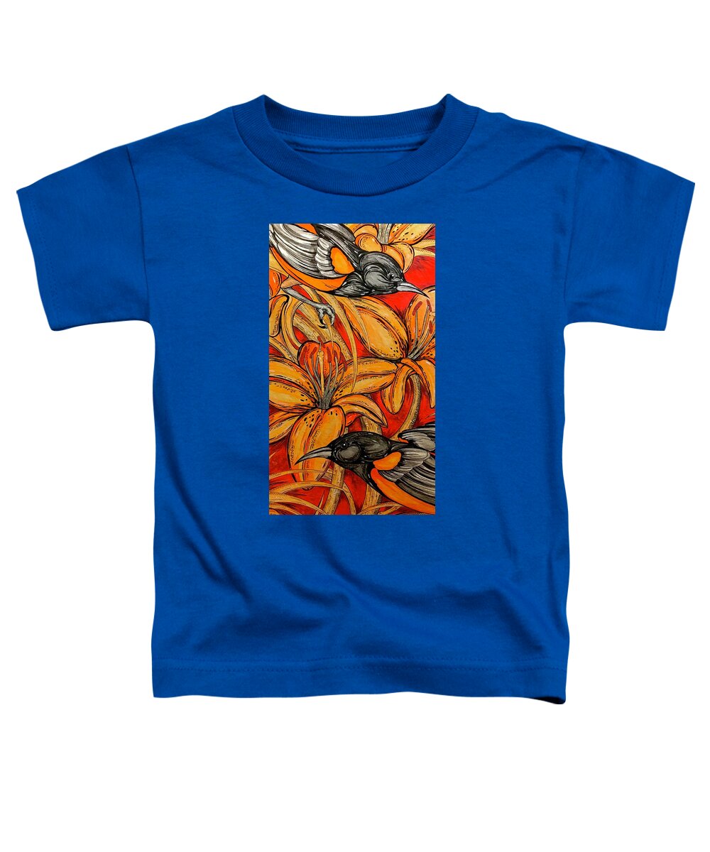 Oriole Pair - Toddler T-Shirt