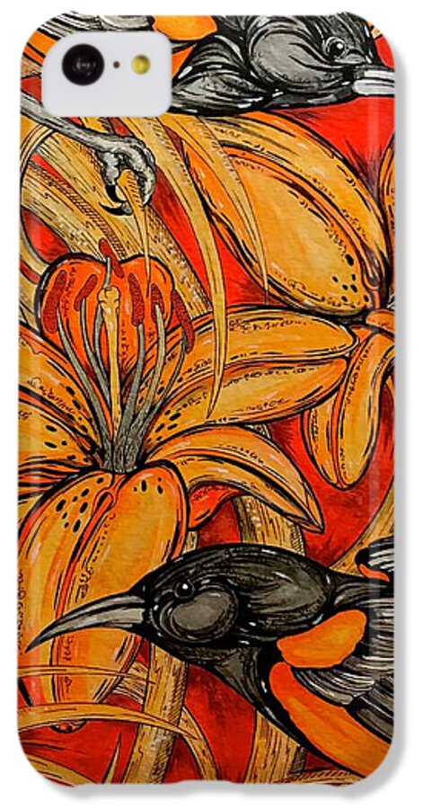 Oriole Pair - Phone Case