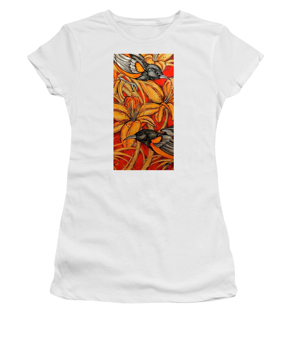 Oriole Pair - Women's T-Shirt